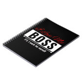 I Love My Boss ノートブック (左側)