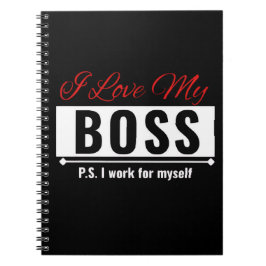 I Love My Boss ノートブック