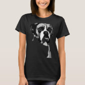 I Love My Boxer Dog Tシャツ (正面)