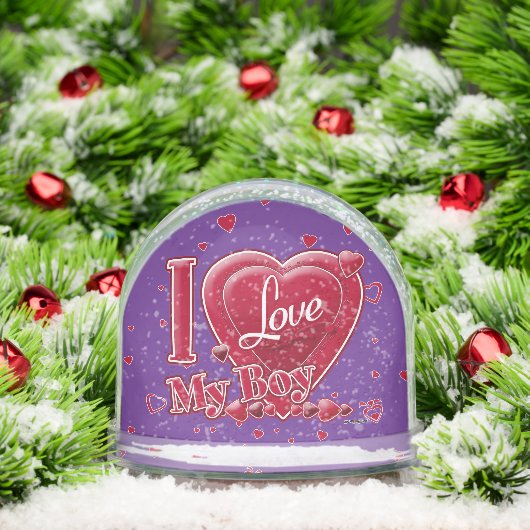 I Love My Boy Red -ハート (クリスマス)