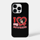 I Love My Boyfriend Personalized iPhoneケース (裏面)