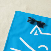 I love my cat ビーチタオル (インサイチュ)