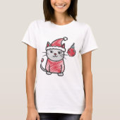 I love my cat  Collection  Design T-Shirt Tシャツ (正面)