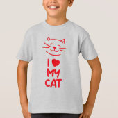 I love my cat tシャツ (正面)