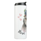 I love my cats  タンブラー (回転左)