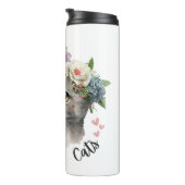 I love my cats  タンブラー (回転右)