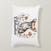 I love my chihuahua  アクセントクッション (裏面(縦))