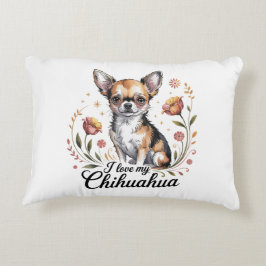 I love my chihuahua  アクセントクッション