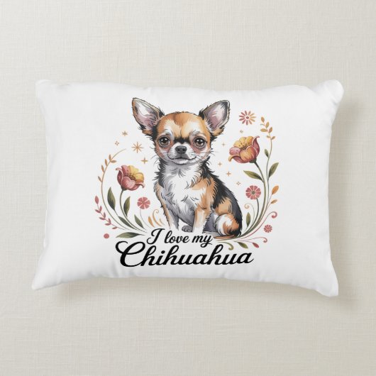 I love my chihuahua  アクセントクッション (裏面)