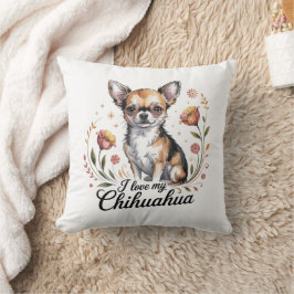 I love my chihuahua  クッション