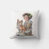  i love my chihuahua  クッション (正面)