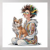  i love my chihuahua  ポスター (正面)