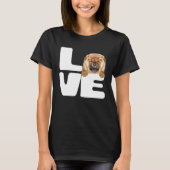 I Love My Chow Chow Dog Tシャツ (正面)