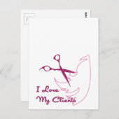 I Love My Clients ポストカード (正面/裏面)