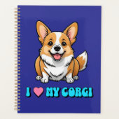 I Love My Corgi プランナー手帳 (正面)