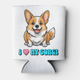 I Love My Corgi 缶クーラー