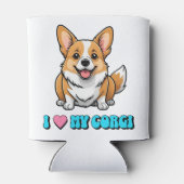 I Love My Corgi 缶クーラー (裏面)