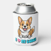I Love My Corgi 缶クーラー (缶裏面)