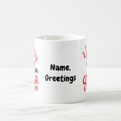 I Love My Cougar Girlfriend Funny & Heartful  コーヒーマグカップ (中央)