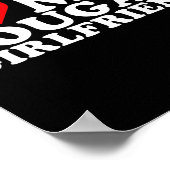 I Love My Cougar Girlfriend I Heart My Cougar Gf  ポスター (角)