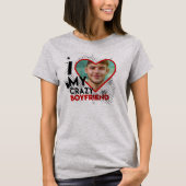 I LOVE MY CRAZY BOYFRIEND Tシャツ (正面)