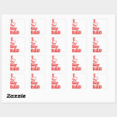 I love my Dad! スクエアシール (シート)