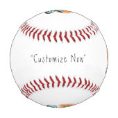 I Love My Dad Baseball – Keepsake Gift 野球ボール (裏面)