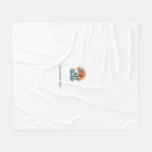 I Love My Dad Blanket – Personalized Gift フリースブランケット (正面(横))