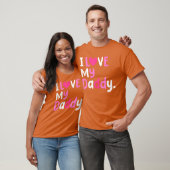 I Love My Daddy Best Dad Ever Fathers Day Cool gir Tシャツ (ユニセックス)