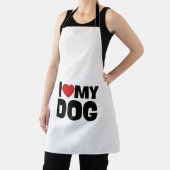 I Love My Dog – Camiseta Perros / Dog Lover Tee エプロン (インサイチュ)