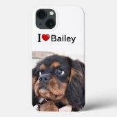 I Love My Dog personalized photo Case-Mate iPhoneケース (裏面)