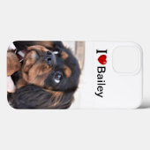 I Love My Dog personalized photo Case-Mate iPhoneケース (裏面 (横))