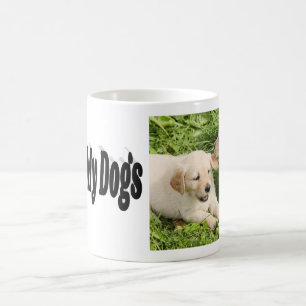 I Love My Dogs photo コーヒーマグカップ