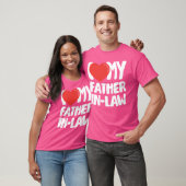 I Love My Father InLaw Pullover friends Tシャツ (ユニセックス)