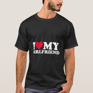 I Love My Friend I He My Friend Gf Tシャツ