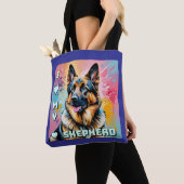 I love my German Shepherd トートバッグ (クローズアップ)