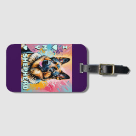 I love my German Shepherd ラゲッジタグ