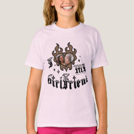 I Love My Girlfriend - Cheetah - DingusDesign Tシャツ