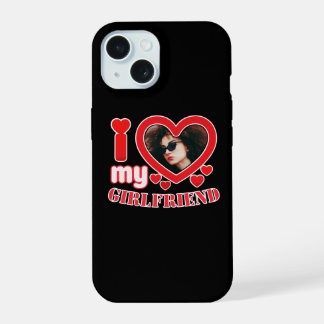 I Love My Girlfriend Personalized iPhone 15ケース