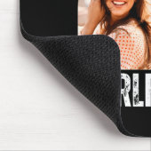 I Love My Girlfriend Photo Funny Boyfriend Gift  マウスパッド (コーナー)