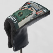 I Love My Girlfriend Photo Golf Head Cover ゴルフヘッドカバー (3/4 正面)