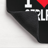 I Love My Girlfriend Shirt I Heart Girlfriend Love マウスパッド (コーナー)
