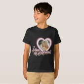 I Love My Girlfriend  Tシャツ (正面フル)