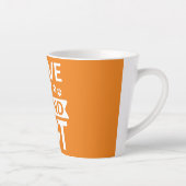 I love my Grandcat Cat Lover Granddad Grandma カフェラテマグ (右)