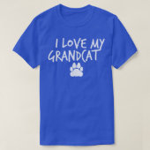 I Love My Grandcat Tシャツ (デザイン正面)