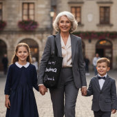 I Love my Grandma Typography Named Graphic トートバッグ