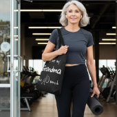 I Love my Grandma Typography Named Graphic トートバッグ