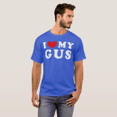 I Love My Gus I Heart My Gus girl Tシャツ (正面フル)