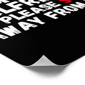 I Love My Hot Girlfriend So Please Stay Away From  ポスター (角)