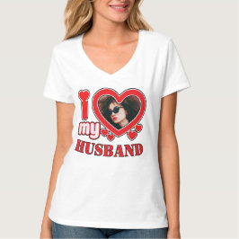 I Love My Husband Personalized Tシャツ